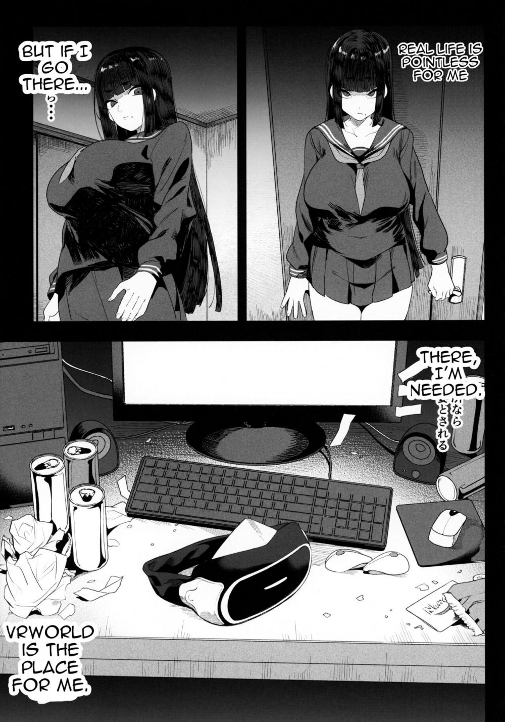 Hentai Manga Comic-Cyberbrain Sex Princess - A Girl Who Gets Fucked in Virtual Reality-Read-28